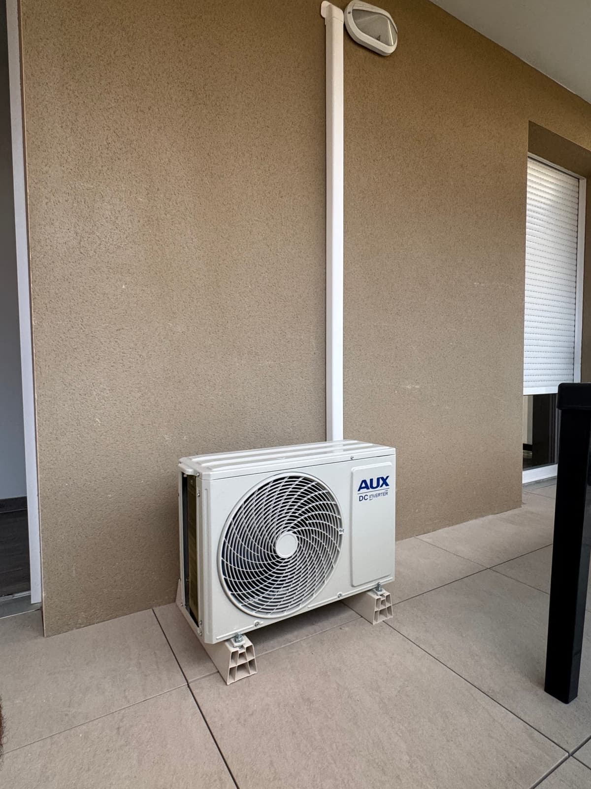 Installation climatisation réalisée par Dualis ENR