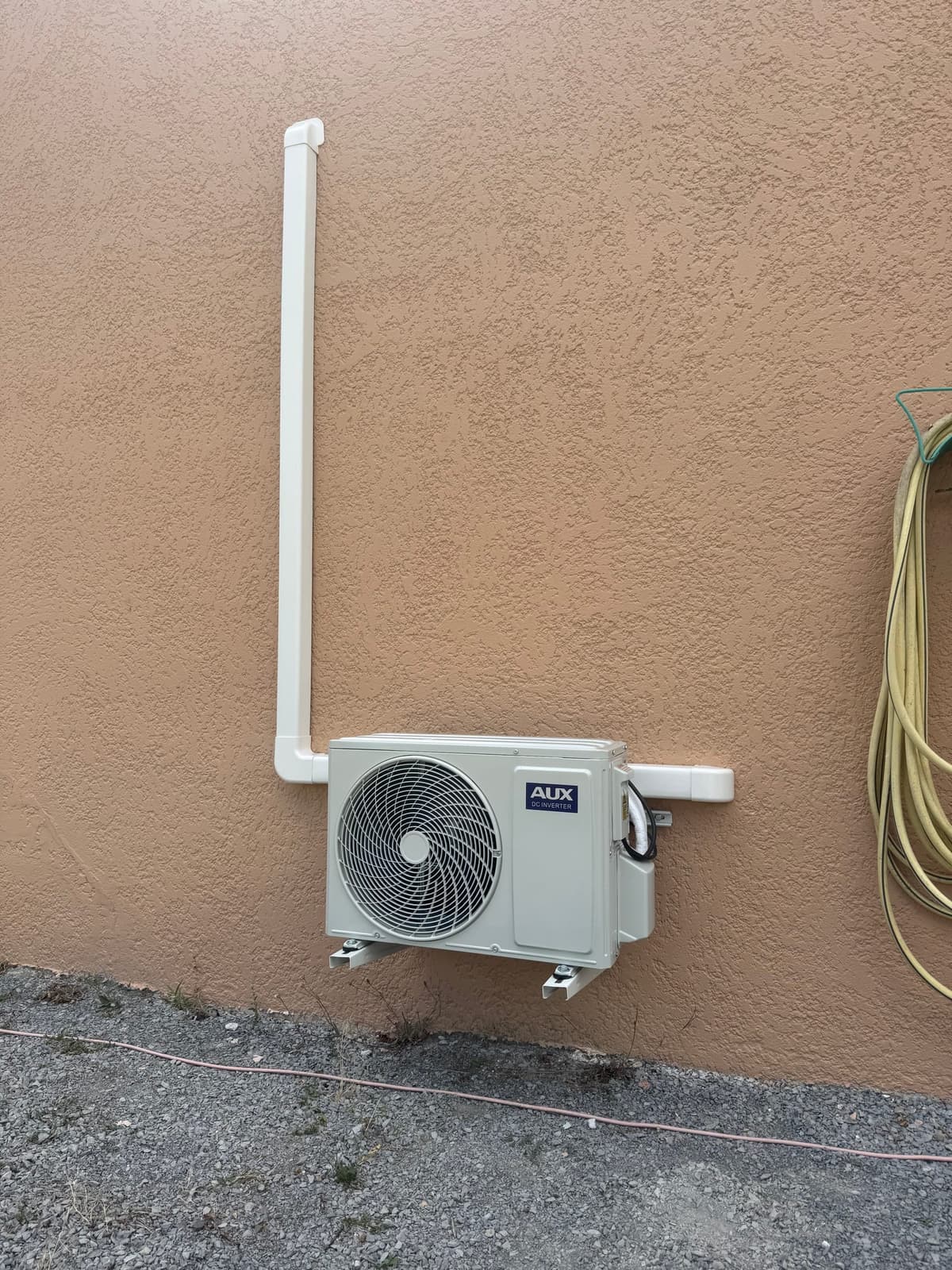Installation climatisation réalisée par Dualis ENR