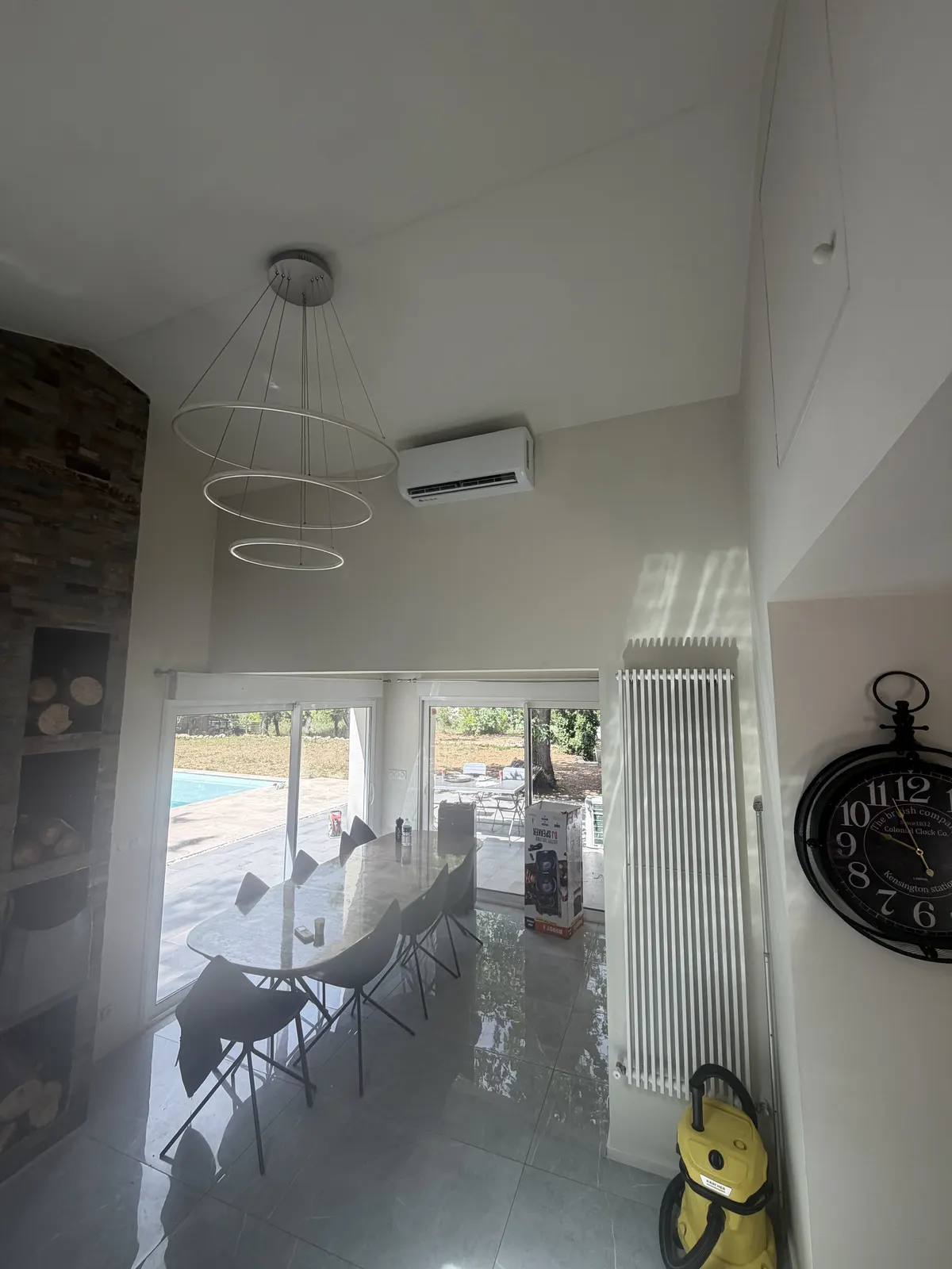Climatisation salon villa Vaucluse par Dualis ENR